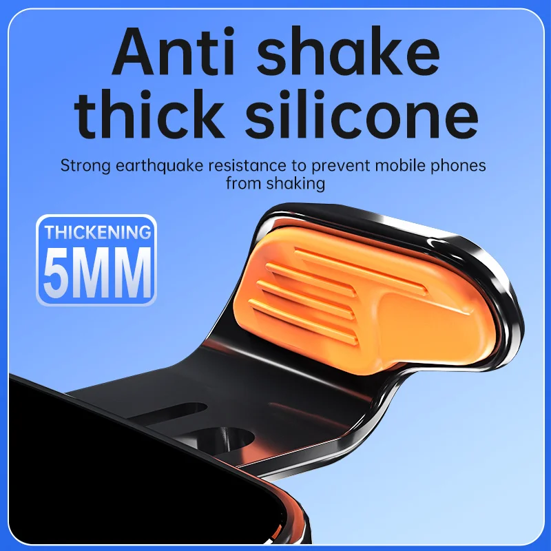 Wireless Fast Charging Car Phone Holder with Manual Clamping
