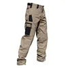 Wear Resistant Work Pant Man Multi-pocket Straight Cargo Trousers Outdoor Jogging Tactical Pants Spring Autumn Casual Trousers 5