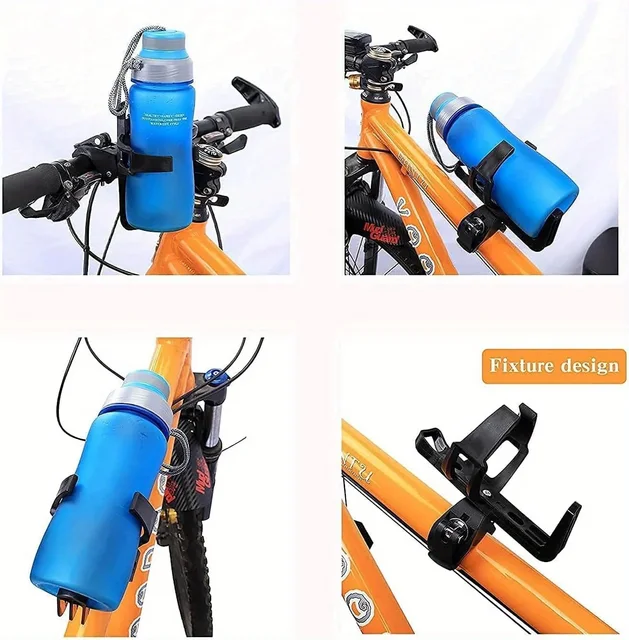 360Degree Rotating Bike Water Bottle Cage Holder Fit Mountain Bike Road Bike EBike Electric Scooter Cycling Secure Quick Release 3