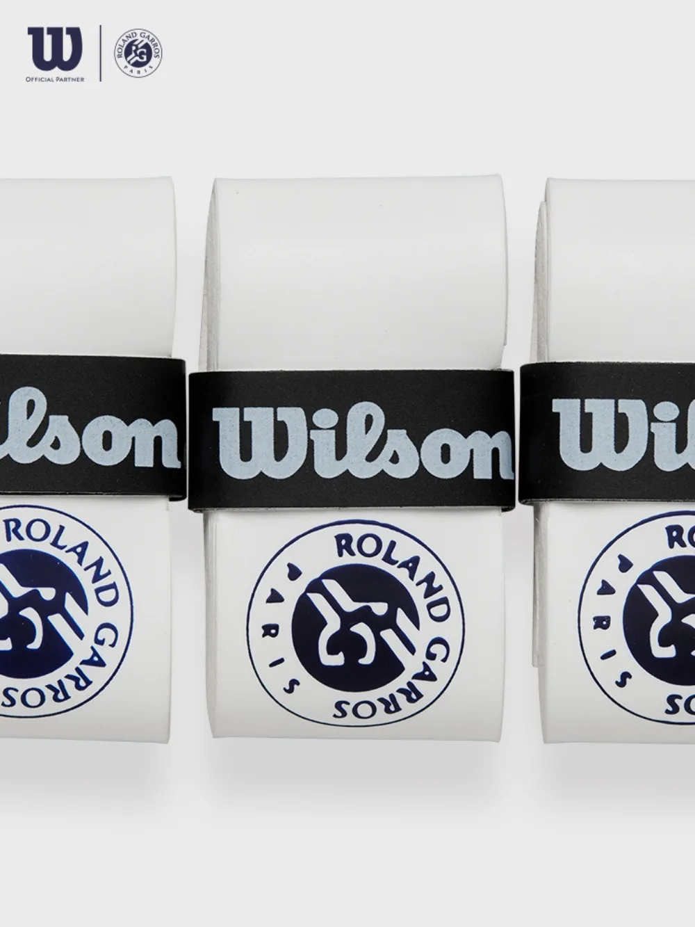 Wilson Original Tennis Overgrip Badminton Sticky Non-slip Racket Hand Glue Badminton Tennis Beach Racket Sweatband 3PCS