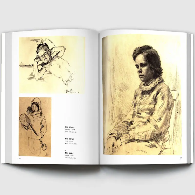Фото Эскиз Repin Академия изобразительных искусств учебные книги Kitaplar №2