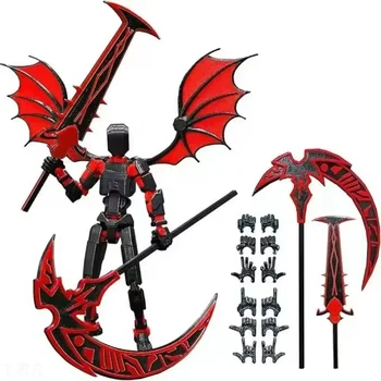 Robot mobile multi-giunto Manichino Robot stampato in 3D 13 cm Action Figure Shapeshift Robot Action Figures Decorazione del desktop Regali