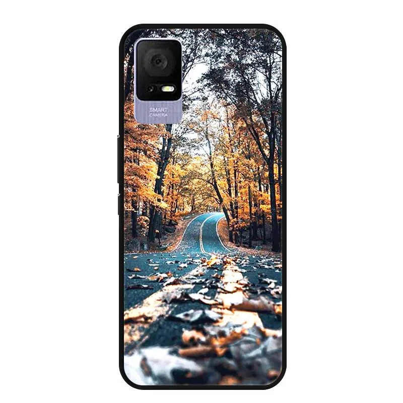 Fashionable Soft TPU Silicone Phone Cover - Stylish Painted Bumper Case