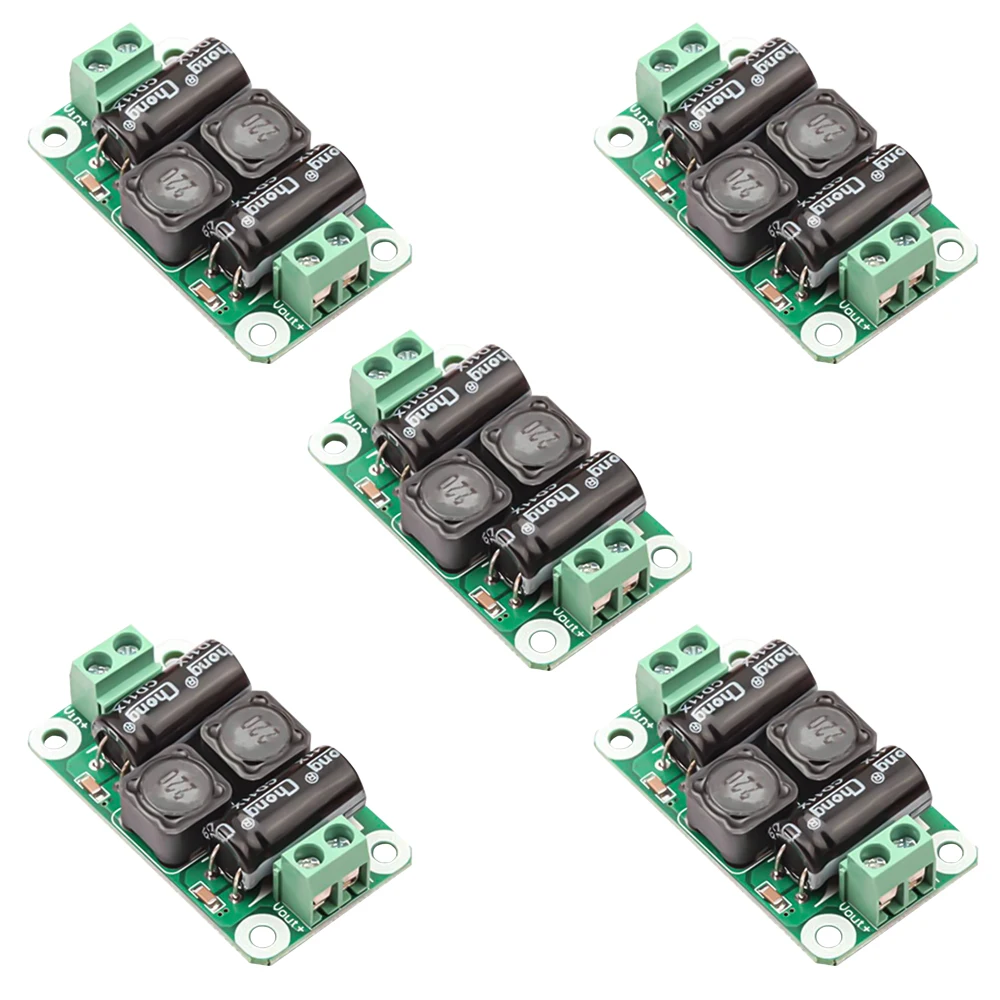 

0-50V 4A DC Power Supply Filter Board Class D Power Amplifier Interference Suppression Board Car EMI Industrial Control Panel