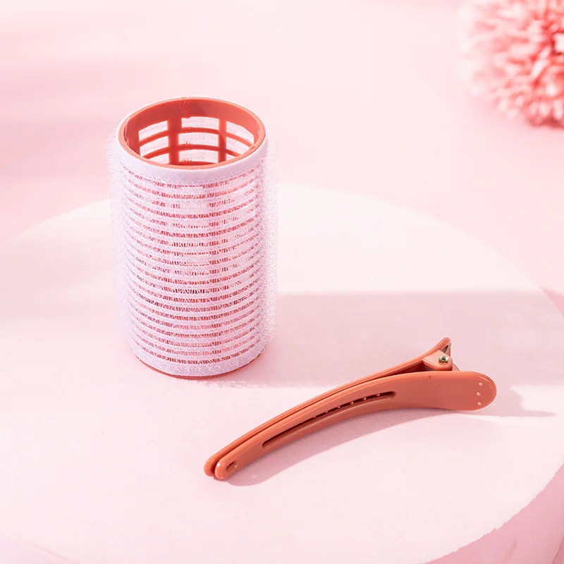 3Pcs/Lot Hair Rollers Bang Roll Curler Hair Curler Plastic Self-adhesive Curling Hairdressing Tool Girl Beauty Styling Tool hair styling tool hair curling tools
