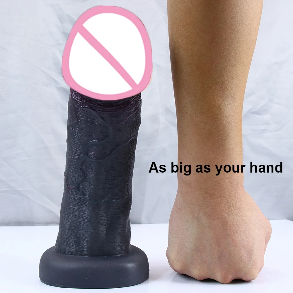 7.5cm Thick Glans Realistic Dildo Soft Huge Adults Penis Suction Cup Anal Sex Toys for Woman Vagina G-Spot Masturbation Big Dick sex toys