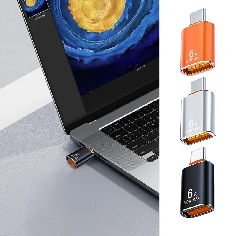 효율적인 USB C to USB 암 어댑터, USB C to USB 3.1 어댑터, 휴대용 C 타입 OTG 어댑터, USB C 변환