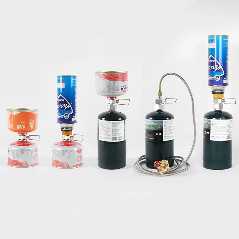 Gas Refill Adapter Gas Tank Converter Gas Converter Gas Tank Adapter Gas Adapter Camping Gas Saver Plus Gas Converter Shifter Refill Flat Tank Conversion Adapter Camping Adapter Valve