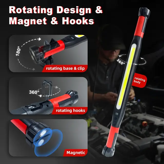 Portable LED Magnetic Work Light 3