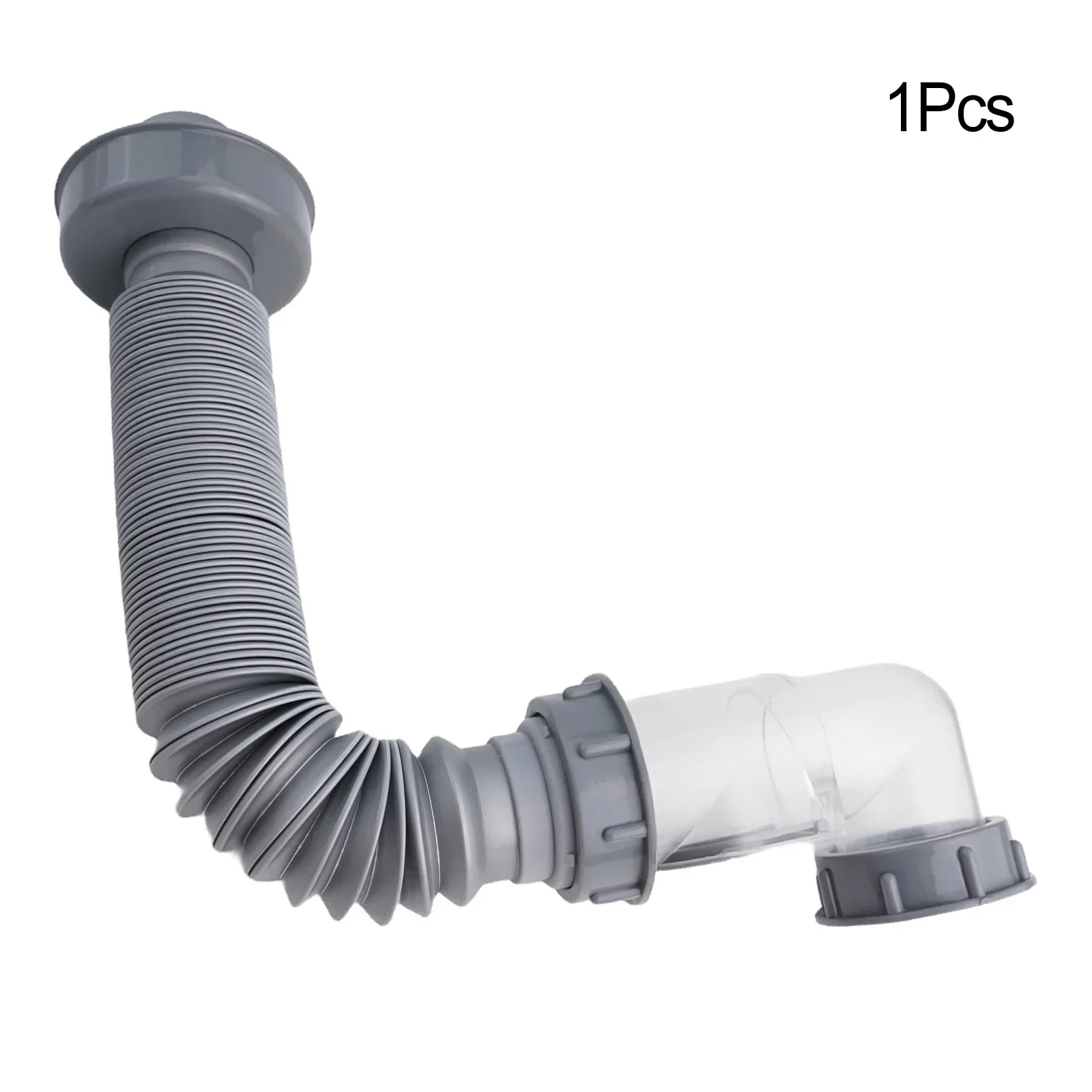 Kitchen Sewer Accessories Kitchen Sink Drain Hose Set Wide Application Filter Design Garbage Filtration Seal Storage