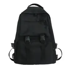 

Black Backpack New Trend Female Backpack Fashion Women Backpack Waterproof Large School Bag Teenage Girls Student Shoulder Bags