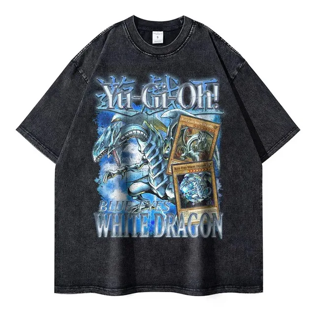 summer t shirt men print white color