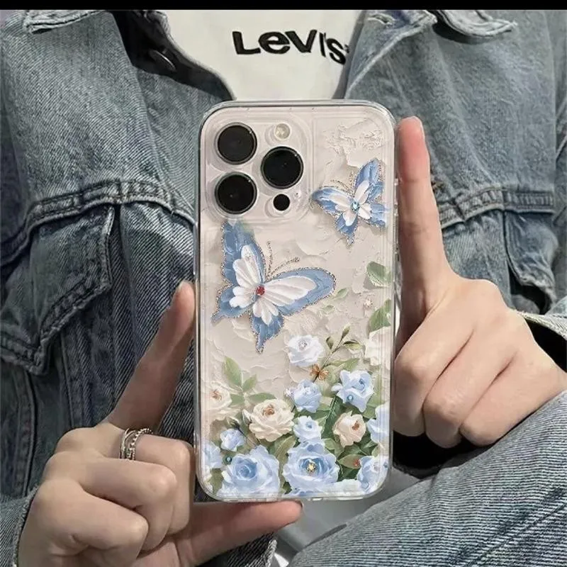 Floral Butterfly Case for iPhone - Image 3