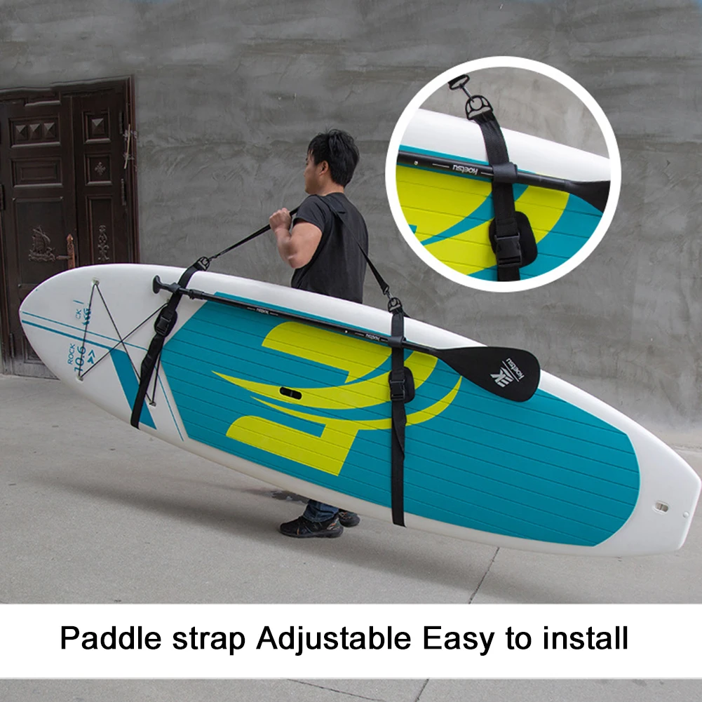Adjustable Surfboard Shoulder Strap Portable Surf Paddle Board Carrier