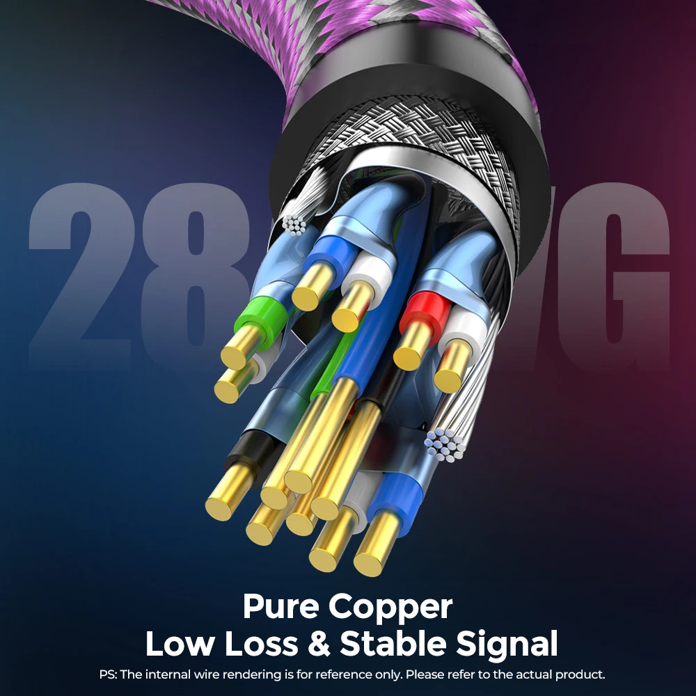 Ultra High-Speed 16K HDMI Cable with Dynamic HDR and eARC Support