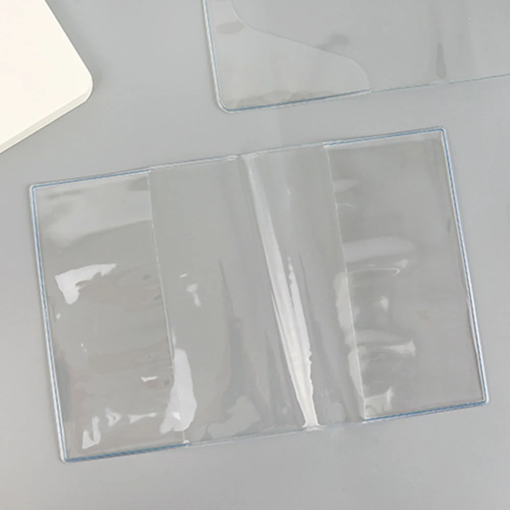 Waterproof PVC Transparent Notebook Cover - Anti-scratch Protective Sleeve