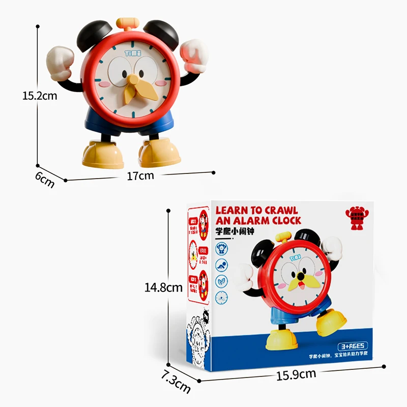 Children Electronic Crawling Time Baby Walks With Music and Light Toddler Development Encourages Toy For 1 Years Kid Gifts 6