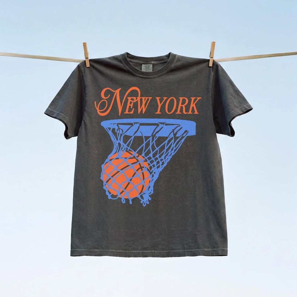 2026 Finals Trophy City Skyline T-Shirt New York Knicks Champions Tee 2026 Sommer Neu Herren Damen Mode Baumwoll-T-Shirt Y2K