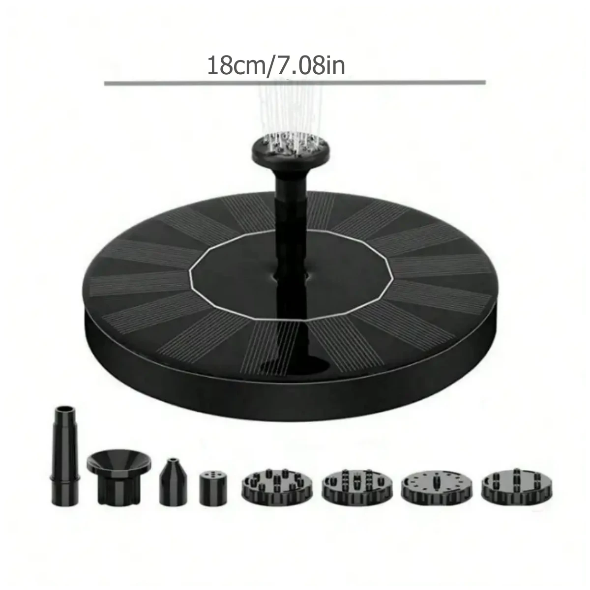 نافورة الماء الشمسية