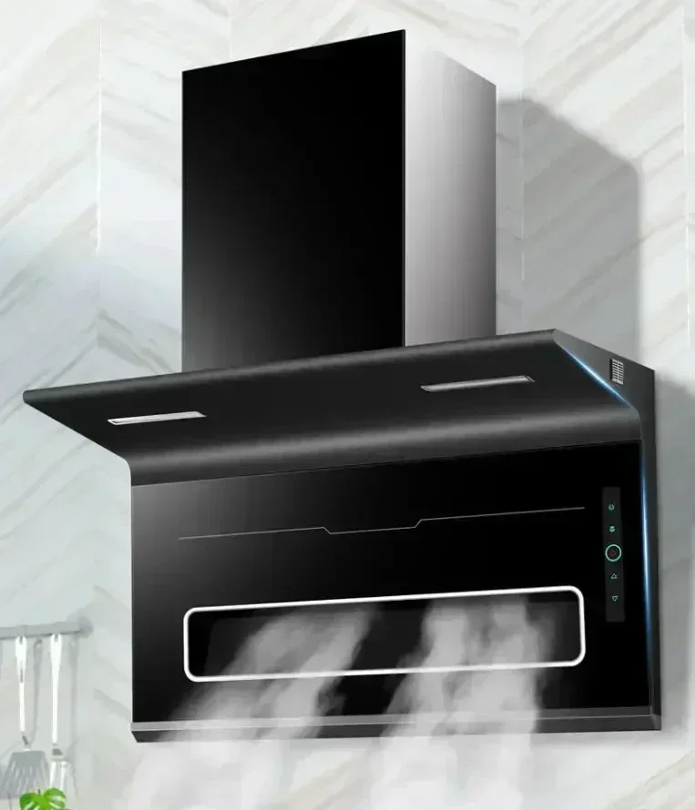 Good Wife Powerful Suction Household Kitchen Range Hood: Wall-Mounted, Silent, Top  Self-Cleaning for Spotless Kitchen 2