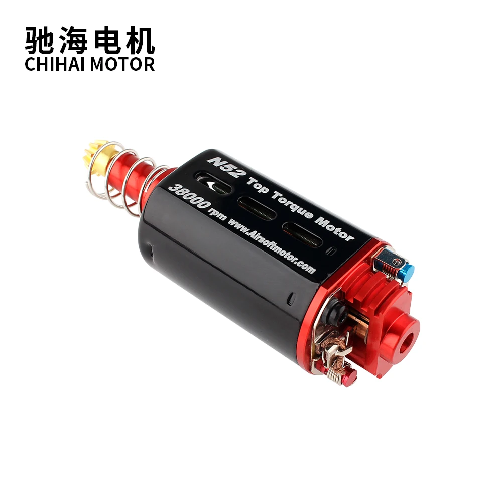 CHF-480WA-8014T N52 Nd-Fe-B 14TPA 38000RPM 고속 AEG 모터 Ver.2 기어 박스 모터, 사냥 액세서리용 장축