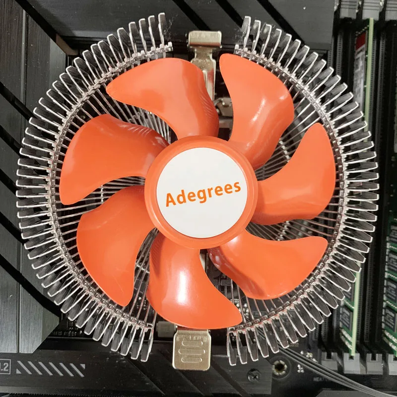 Description Picture 3 of itemCPU Cooler PC Radiator 90mm Cooling Fan 3PIN for Intel LGA 1366 1150 1151 1155 1156 1200 1700 X79 X99 AM4 AM3 2011 Ventilador