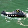 RC Crocodile Head Boat Remote Control High Speed Boat Kids Toys Boys Joke Alligator Decoy Pool Water River Game Spoof Party Gift 4