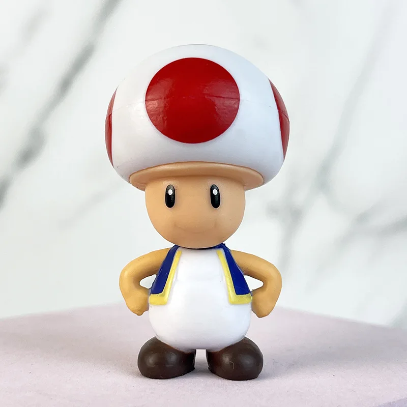 Super Mario Bros Bowser Action Figure Model Mini Kid Toy 9cm