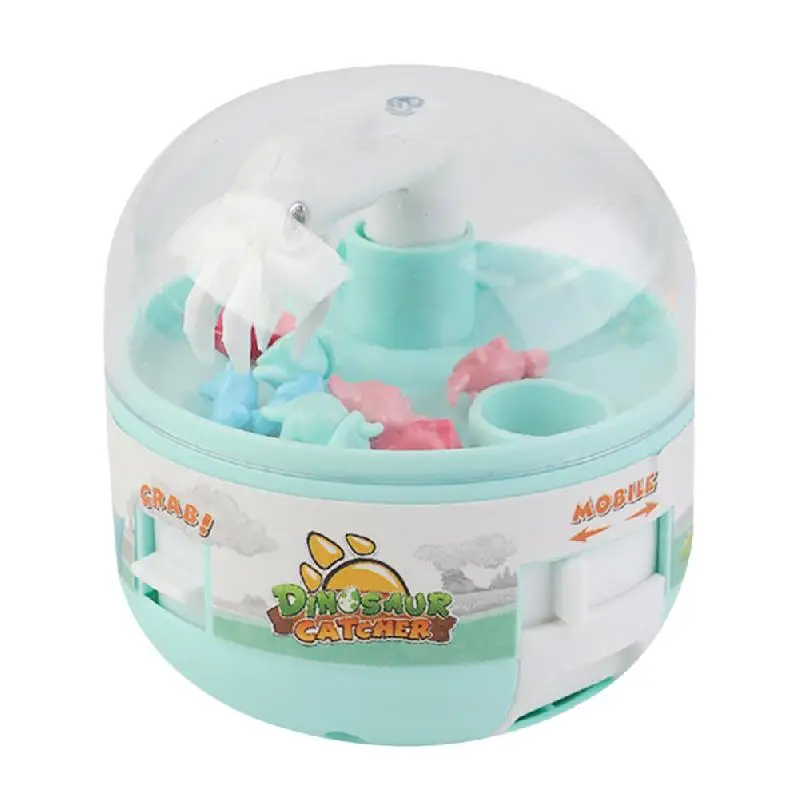 

Capsule Toy Mini Claw Machine Catch Dinosaur Game Cute Catcher Stress Relief Micro Dino Figures Small Prize For Kids Children