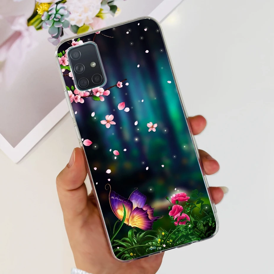 Stylish Painted Soft Silicone Phone Case with Bumper