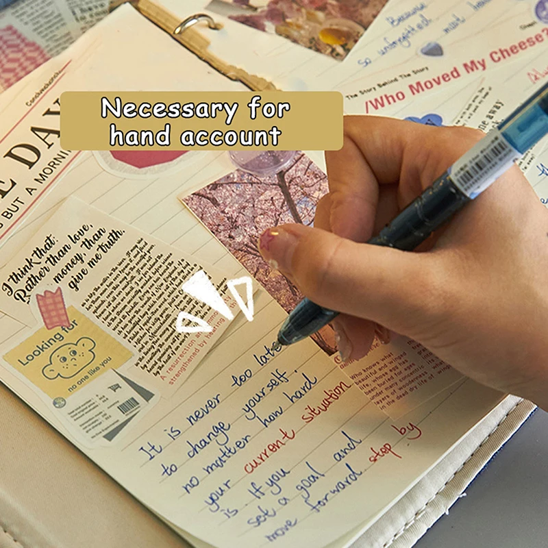 Denim Cloth Y2k Cowboy Booklet Retro Style American Handbook Girls Notebook Diy Hand Account