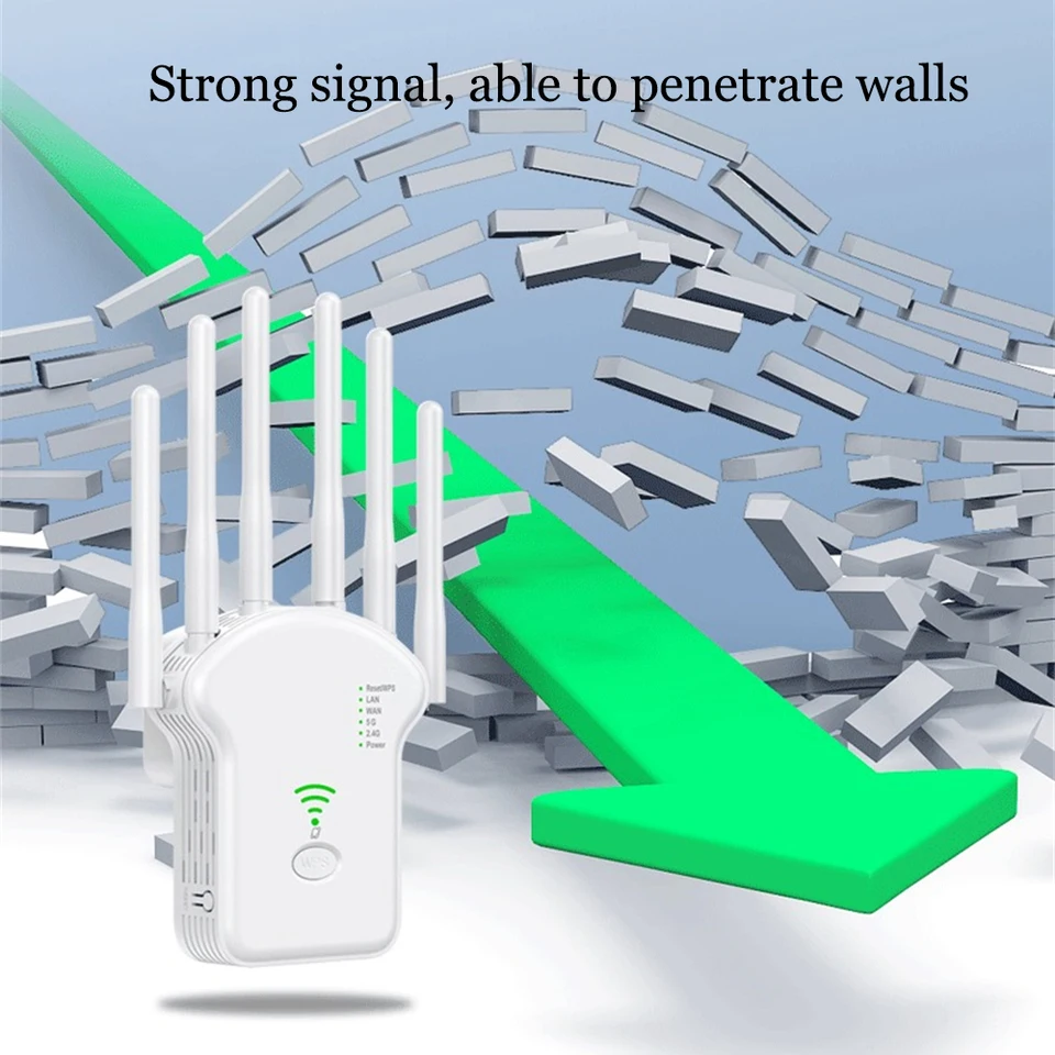 Répéteur WiFi 2,4 GHz 300 Mbps – Amplificateur De Signal Avec Port Ethernet Et Bouton WPS