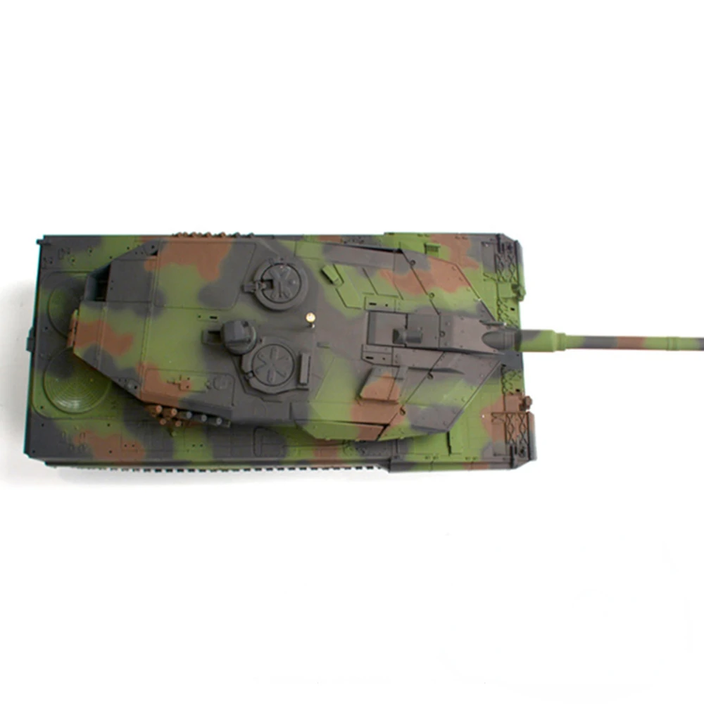 RC TANK 1/16 German Leopard 2A6 Main Battle Tank Toy Full Metal World War II Tank Chariot with Smoke Sound Set Tank Toy RTR 3