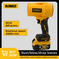 DEWALT Cordless Air Blower Brushless Turbo Fan Violent Fan 800g Thrust  Handheld Dust Blowing Tool Rechargeable 18V Battery 1