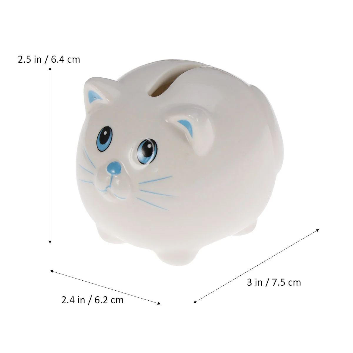 Ceramic Piggy Bank Kids Boys Girls Animal Coin Bank Storage Container Money Boxes Home Decor Encourages Save Random Style 3