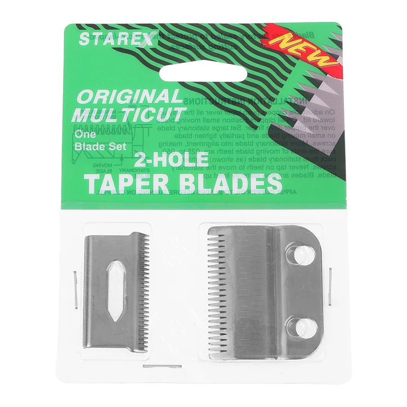Hair clipper replacement blade Professional Replacement Clipper Blades Precision 2 Holes Adjustable Hair Clipper Parts Blade