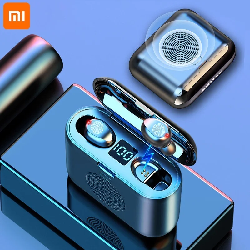 Xiaomi новые настоящие беспроводные Bluetooth наушники и динамик 2 в 1 HD стерео