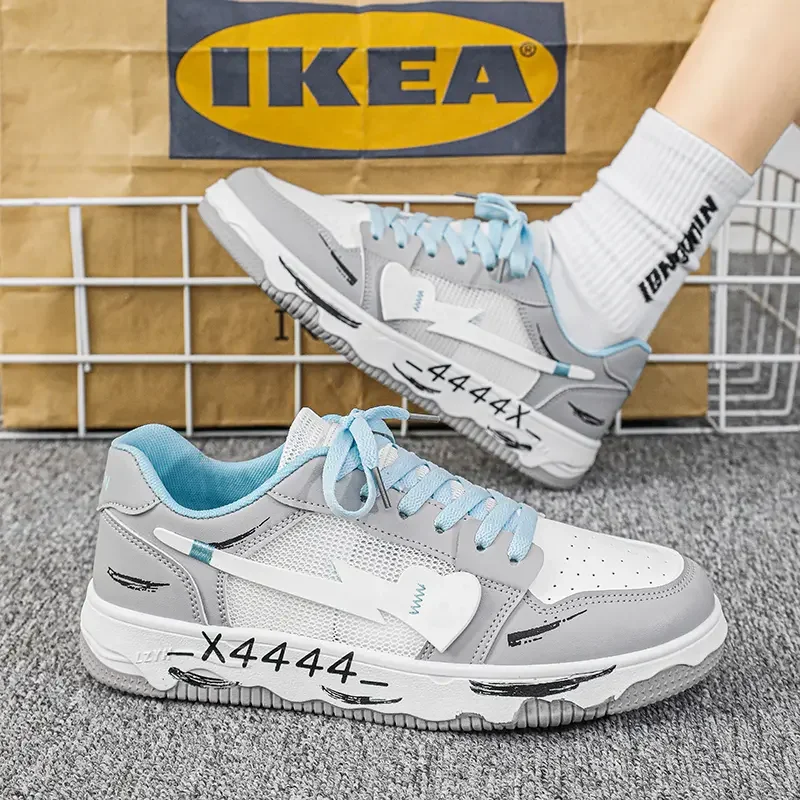 

Summer new low top net surface Hong Kong wind trend shoes men