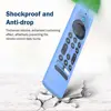 Shookproof Remote Control Case Durable with Lanyard Waterproof Case Dirt-resistant Silicone for Alexa Voice Fire TV Stick 4K 2nd 3