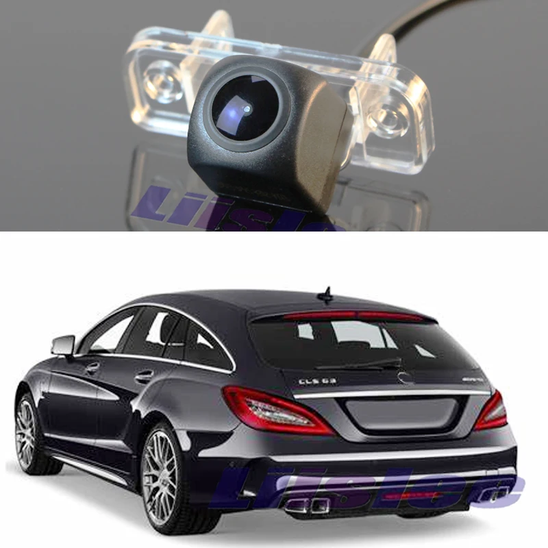 Per Mercedes Benz Cls 300 350 500 550 63 Telecamera Posteriore Per Auto Immagine Inversa Cam Amg Vista Notturna Ahd Ccd Impermeabile 1080 720 Indietro