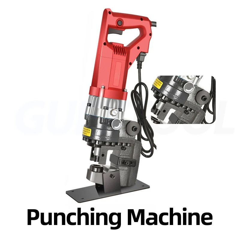 Electric Hydraulic Punching Machine Angle Steel Channel Steel Small Portable Stainless Cutting And Angle Punching Machine