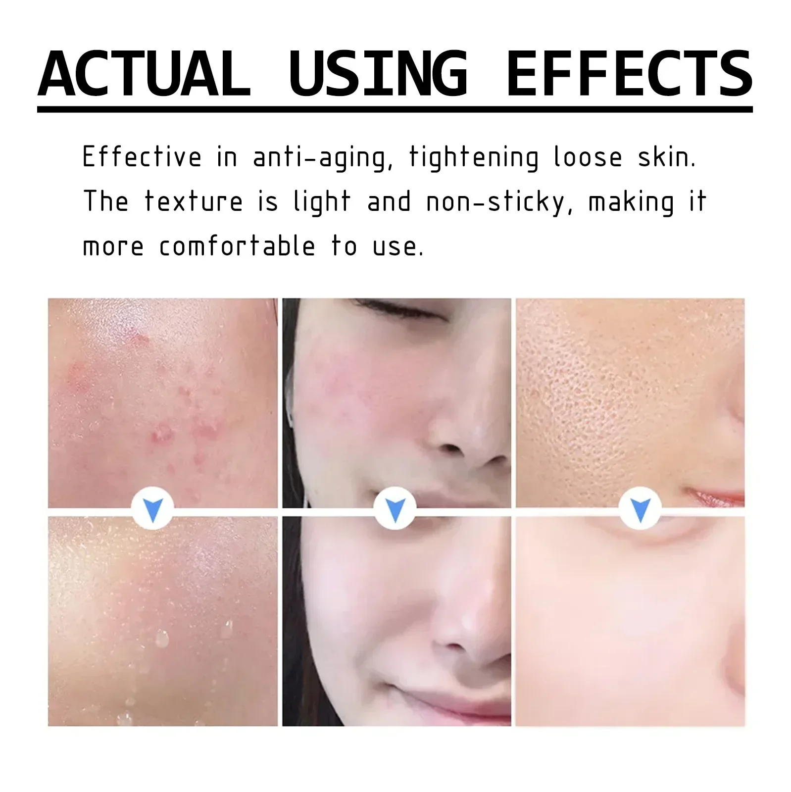 Snail Face Cream Hyaluronic Acid Moisturizing Improve Cracked Dry Rough Skin Facial Cream Face Lifting Nourishing Repair Korean