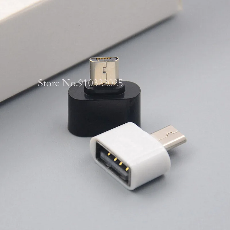

1000 Piece OTG Converter Micro USB Male To USB 2.0 Female Adapter Android Phone Converters Patch Wire Mobile Phone Adapters