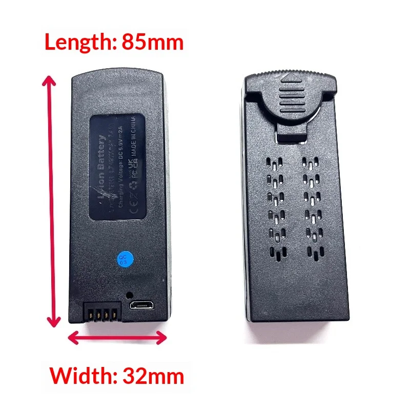 For 4DRC-F14 Propellers Battery 3.7V 2000mAh Replacement Accessories Drone Batte