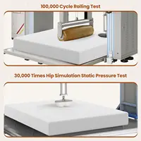 8 Inch Twin Mattress 3 Foam Layer Cooling Gel Memory Foam Mattresses Green Tea for Fresher Sleep Medium Firm CertiPUR-US Certifi 6