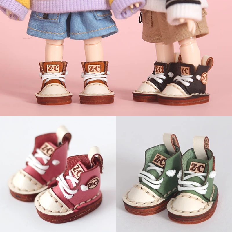 

Ob11 Dolls Kawaii Shoes Fashion Strap Shoes Board Shoes ，for Obitsu11, GSC, YMY, DDF, BODY9, 1/12bjd Shoes Doll Accessories Toys