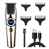 WAIKIL New Professional Men's Electric Barber Oil Head Electric scissors Carving Machine USB charge Hair clipper Hair trimmer 6