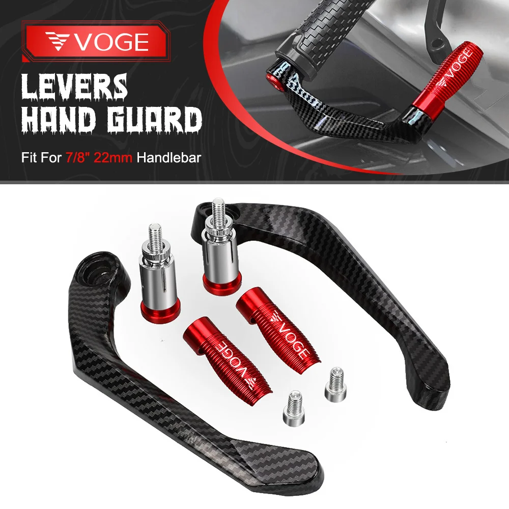 

7/8" Handlebar Grip Handguard Brake Clutch Levers Guard Protector For VOGE 200AC 300AC 300R 300RR 500R 500DS 650DS 500R 600DS