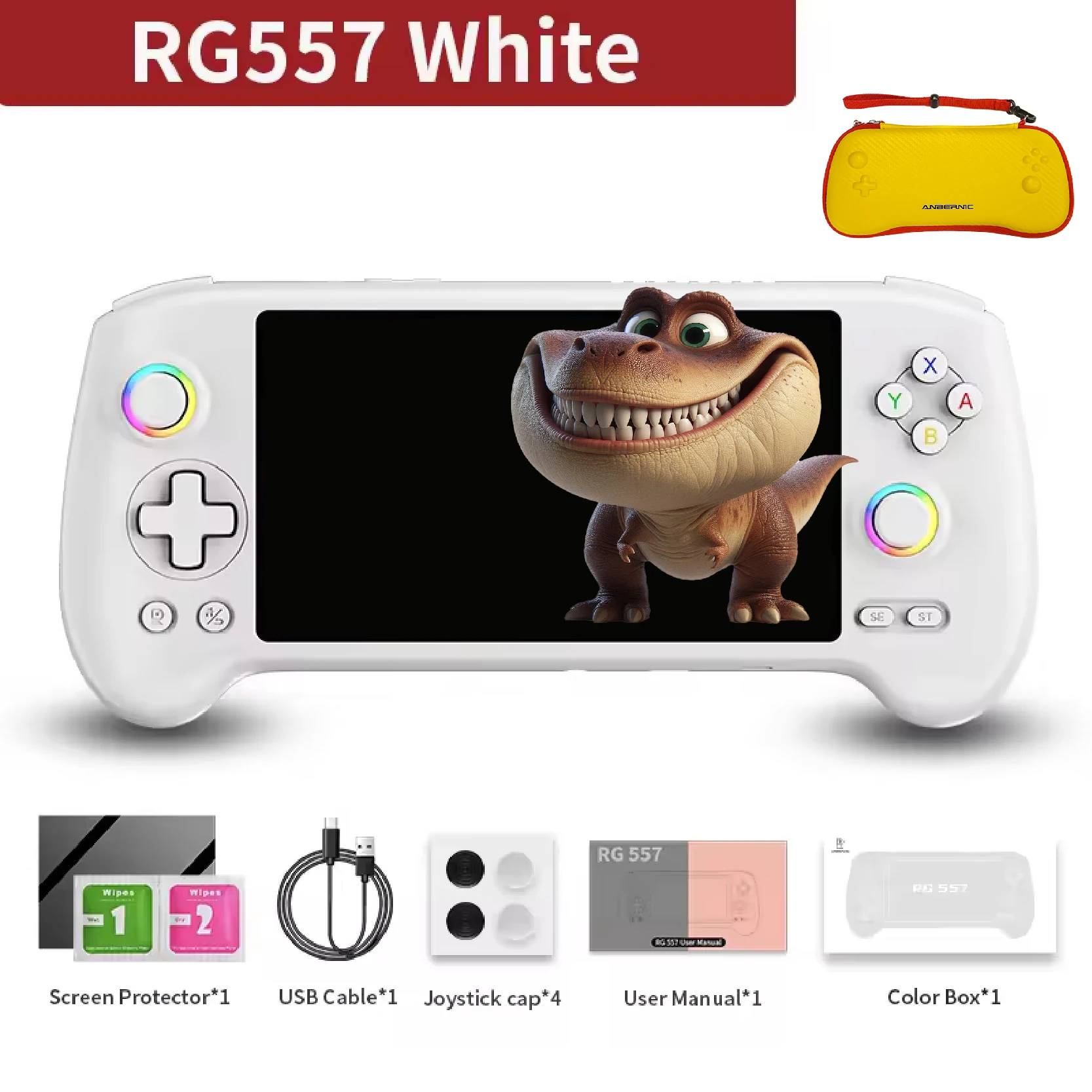 ANBERNIC RG557 Handheld Game Console Retro Video Player 5.48