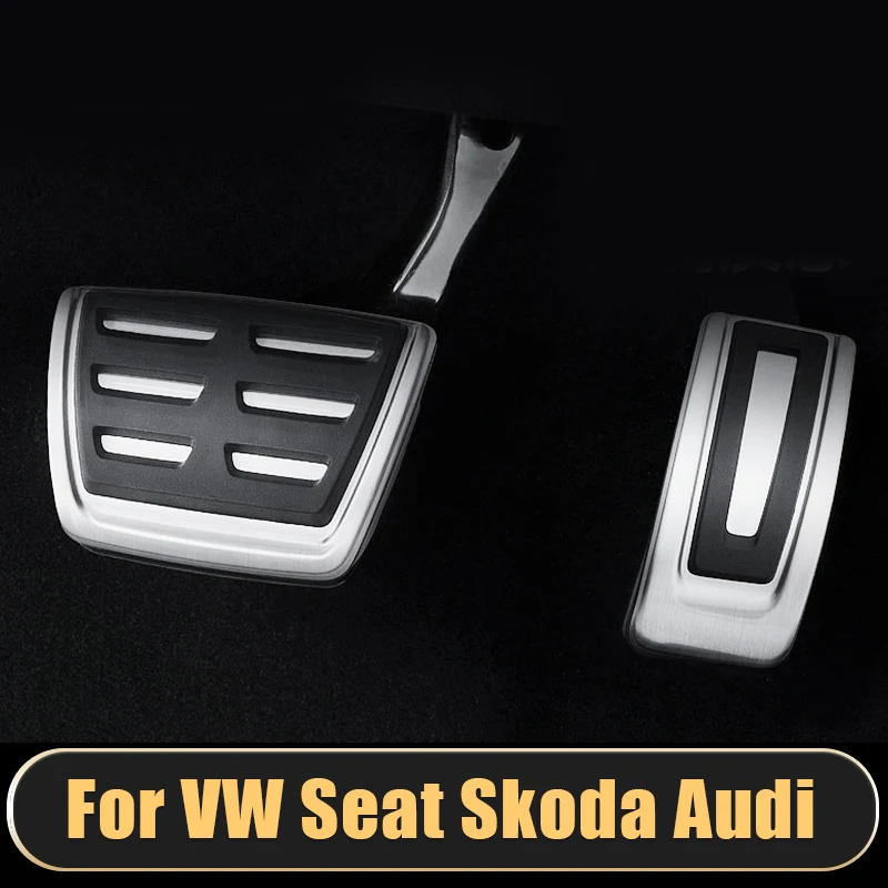 

For VW Golf 7 GTi MK7 Passat Seat Leon 5F MK3 Skoda Rapid Octavia A7 Audi Car Fuel Brake Pedal Clutch Pedals Cover Accessories